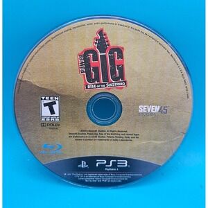 Power Gig: Rise of the SixString PS3 Game - Tested & Working Disc Only